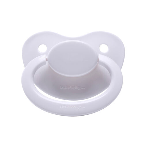 Generation 1 Adult Sized White Pacifier