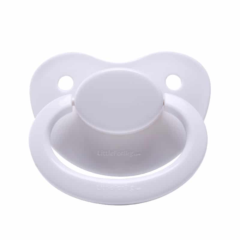 Generation 1 Adult Sized White Pacifier