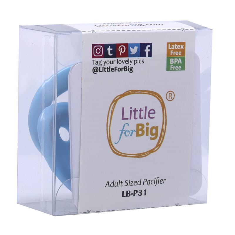 Generation 1 Adult Sized LightBlue Pacifier