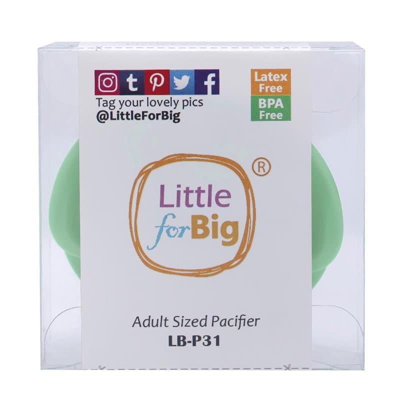 LB-P31-MintGreen-20210805 (9) Generation 1 Adult Sized MintGreen Pacifier