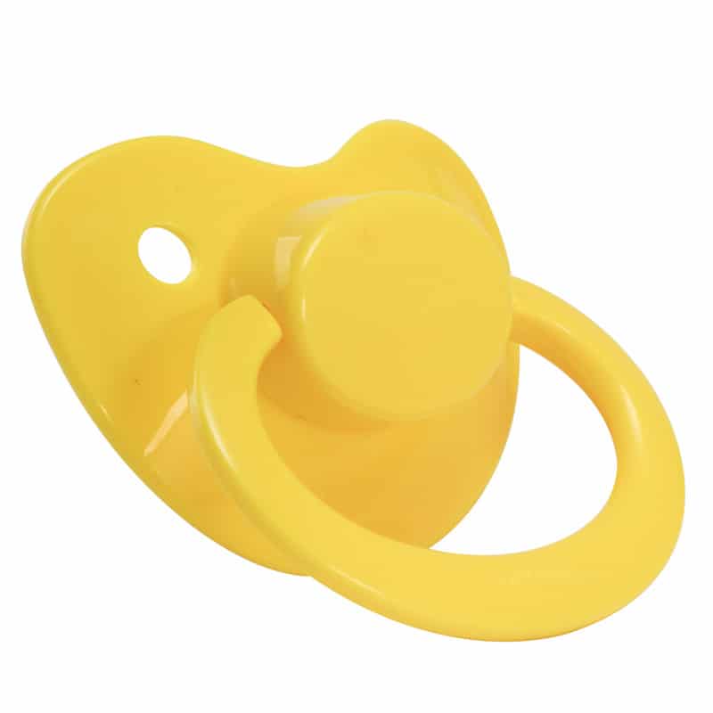 Generation 1 Adult Sized Pacifier 3 Pack-DarkBlue,Yellow,Red