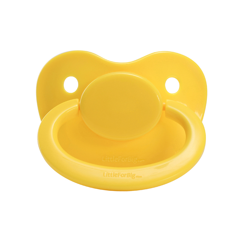 Generation 1 Adult Sized Yellow Pacifier