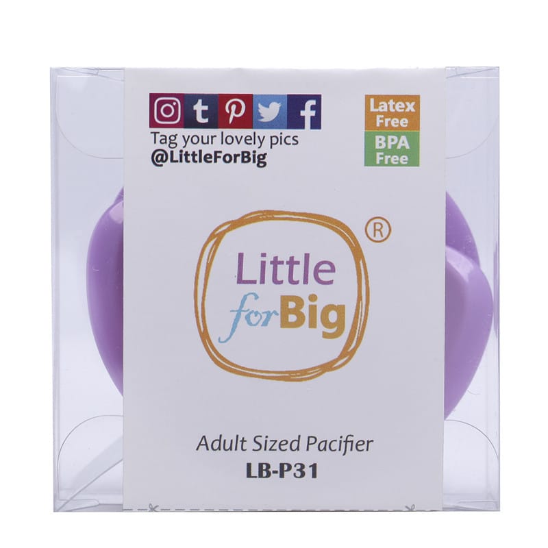 Generation 1 Adult Sized LightPurple Pacifier
