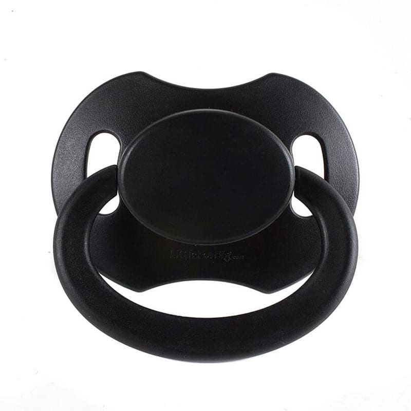 LB-P88-Black-2019 GEN-II Adult Sized Black Pacifier