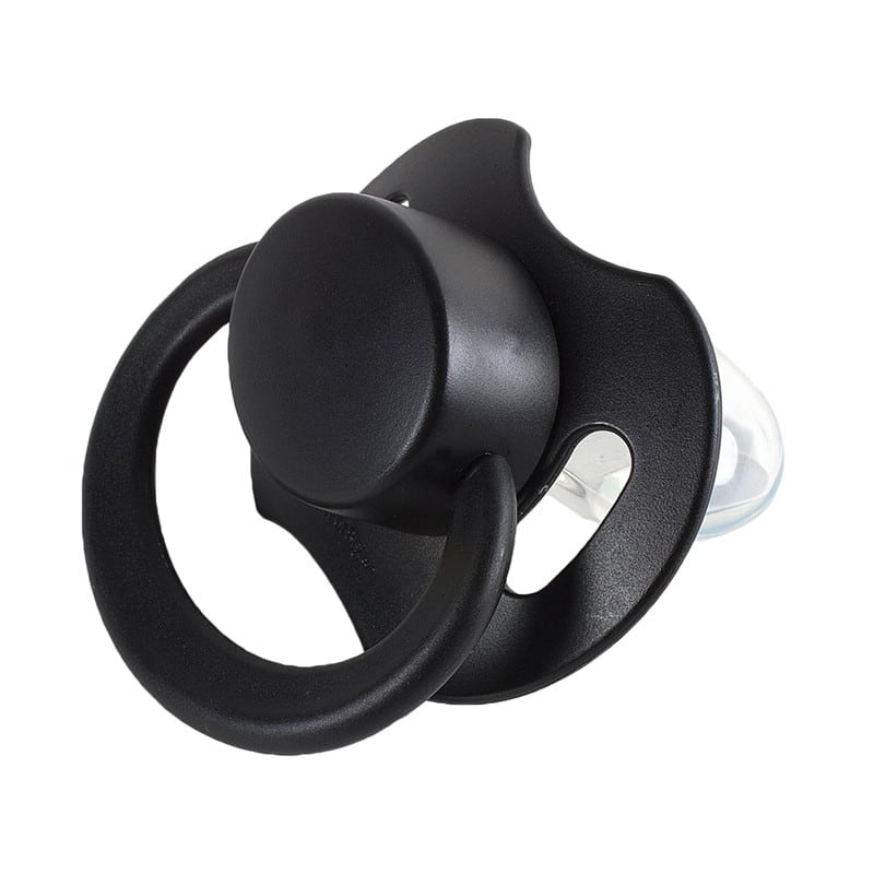 LB-P88-Black56 GEN-II Adult Sized Black Pacifier