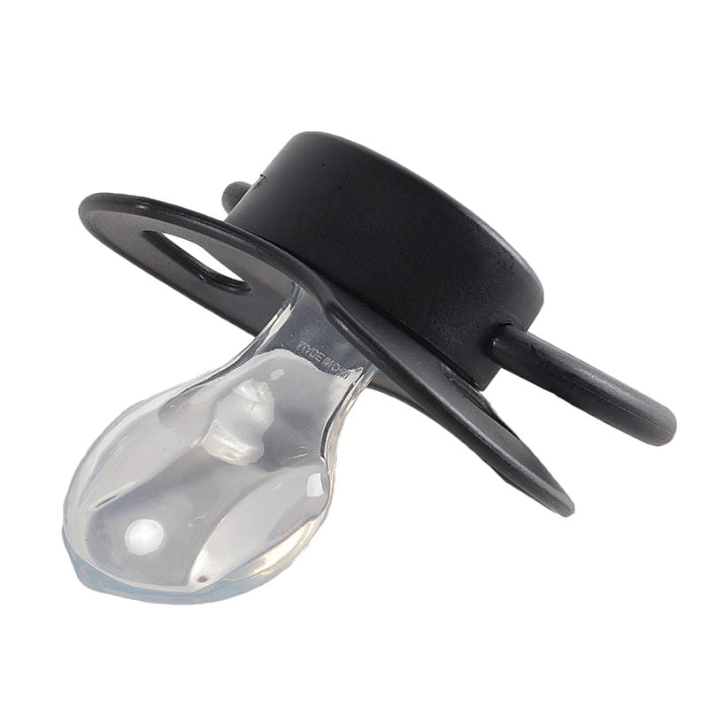 LB-P88-Black58 GEN-II Adult Sized Black Pacifier