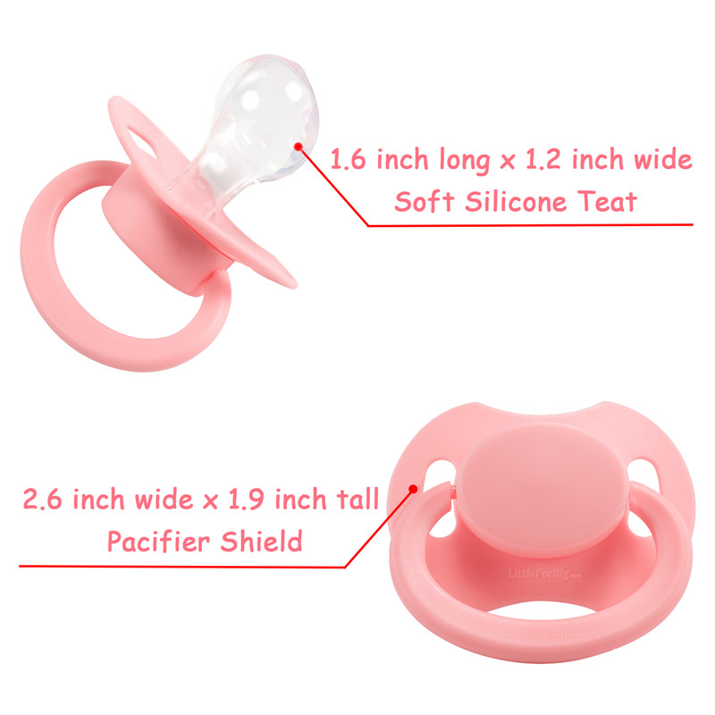 GEN-II Adult Sized Pink Pacifier