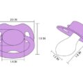 GEN-II Adult Sized Purple Pacifier