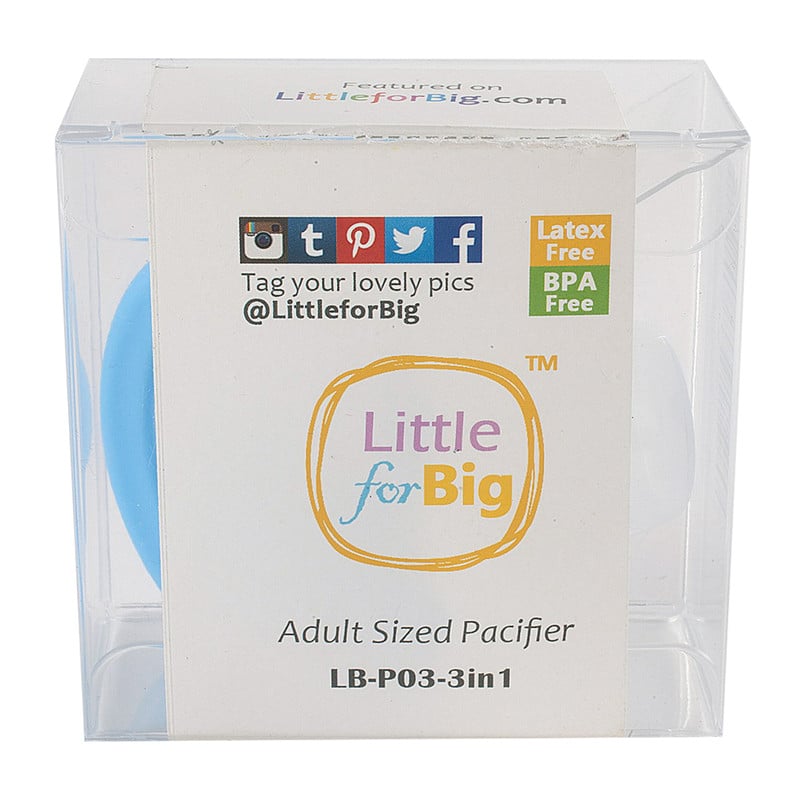 GEN-II Adult Sized Blue Pacifier