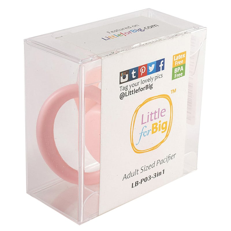 GEN-II Adult Sized Pink Pacifier
