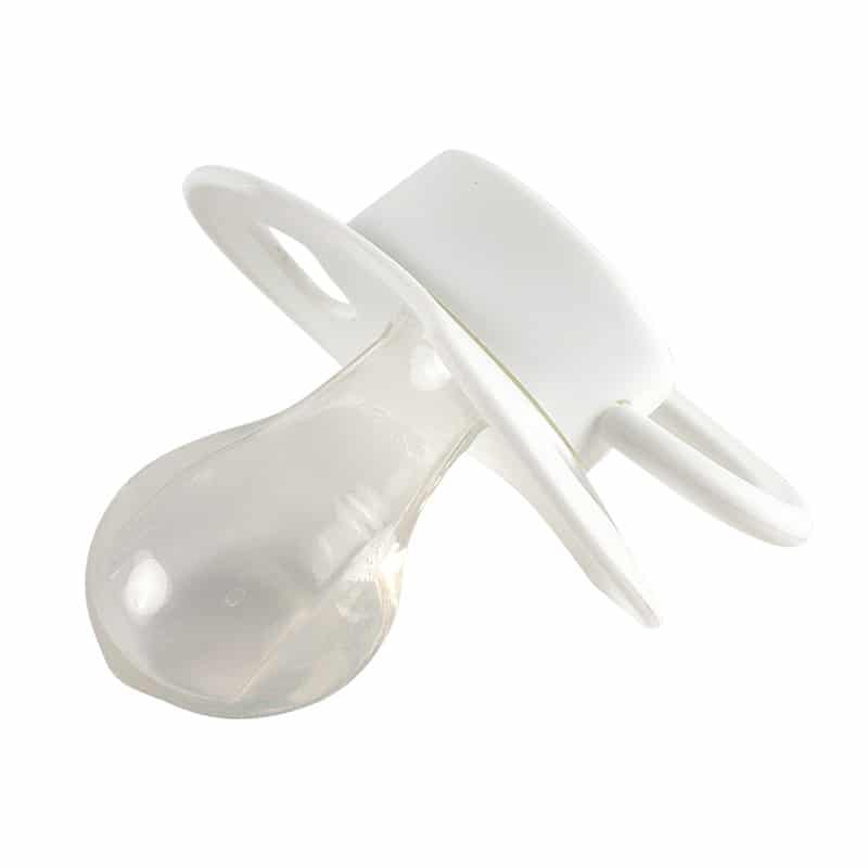LB-P88W69 GEN-II Adult Sized White Pacifier