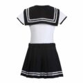 Cosplay Magical Girls Black Onesie Skirt Set