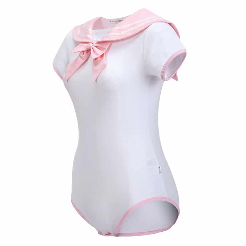 Cosplay Magical Girls Pink Onesie Skirt Set