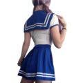 Cosplay Magical Onesie SailorBlue Skirt Set