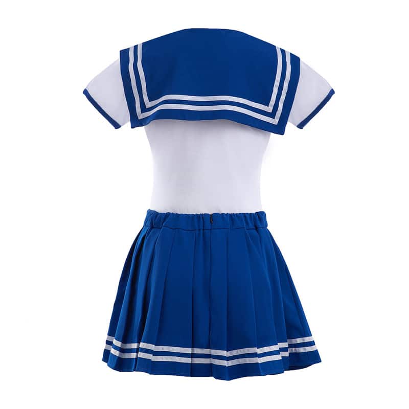 Cosplay Magical Onesie SailorBlue Skirt Set