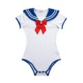 Cosplay Magical Onesie SailorBlue Skirt Set