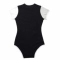 Color Block Black Onesie Bodysuit