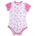 Nursery Front Snap Pink Onesie Bodysuit