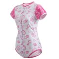 Nursery Front Snap Pink Onesie Bodysuit