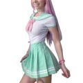 Cosplay Magical Onesie Mint-green Set