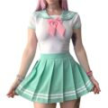 Cosplay Magical Onesie Mint-green Set