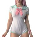 Cosplay Magical Onesie Mint-green Set