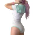 Cosplay Magical Onesie Mint-green Set