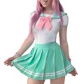 Cosplay Magical Onesie Mint-green Set