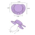 SmallShield Adult Sized Purple Pacifier