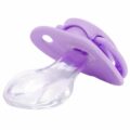 SmallShield Adult Sized Pacifier 3 Pack-Black, Green, Purple