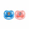 Kitty Pink & Puppy Blue Printed Pacifier Set