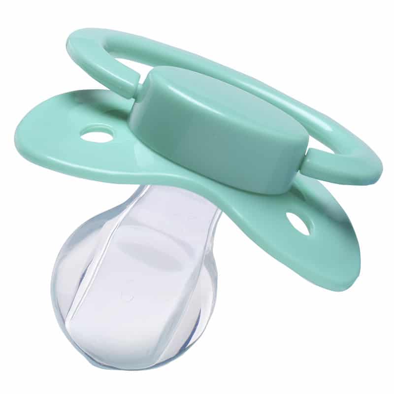 Generation 1 Adult Sized Pacifier 3 Pack-White, Green, Black