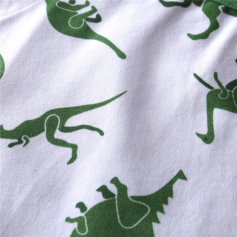Green Dinosaurs & Halloween17 Bib Set