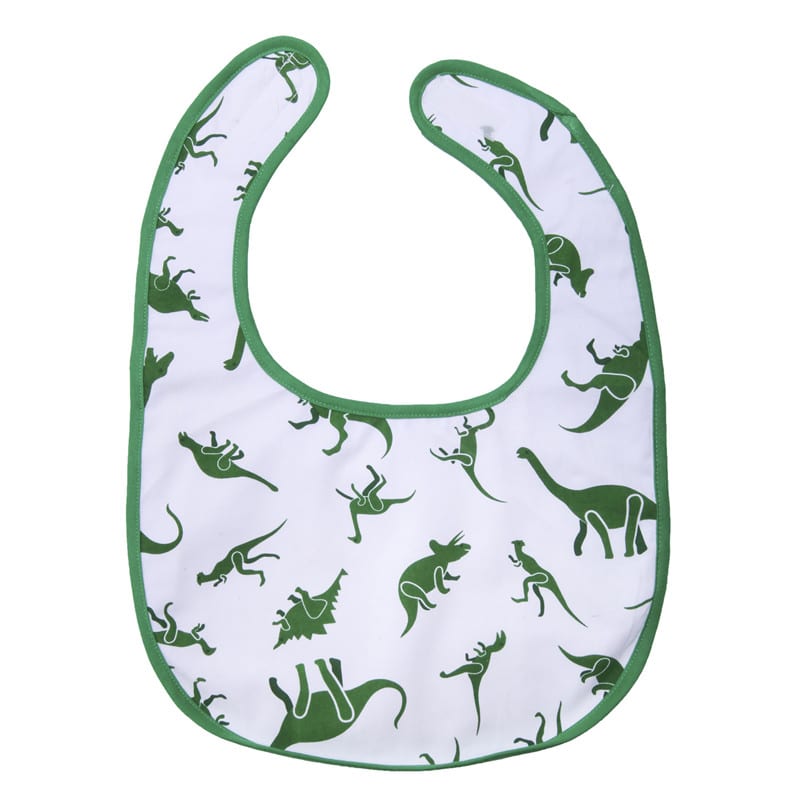 Green Dinosaurs & Halloween17 Bib Set