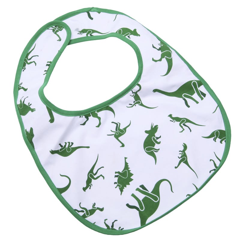 Green Dinosaurs & Halloween17 Bib Set