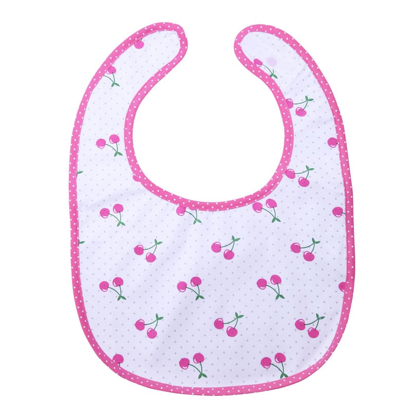 Giraffe&Cherry Bib Set