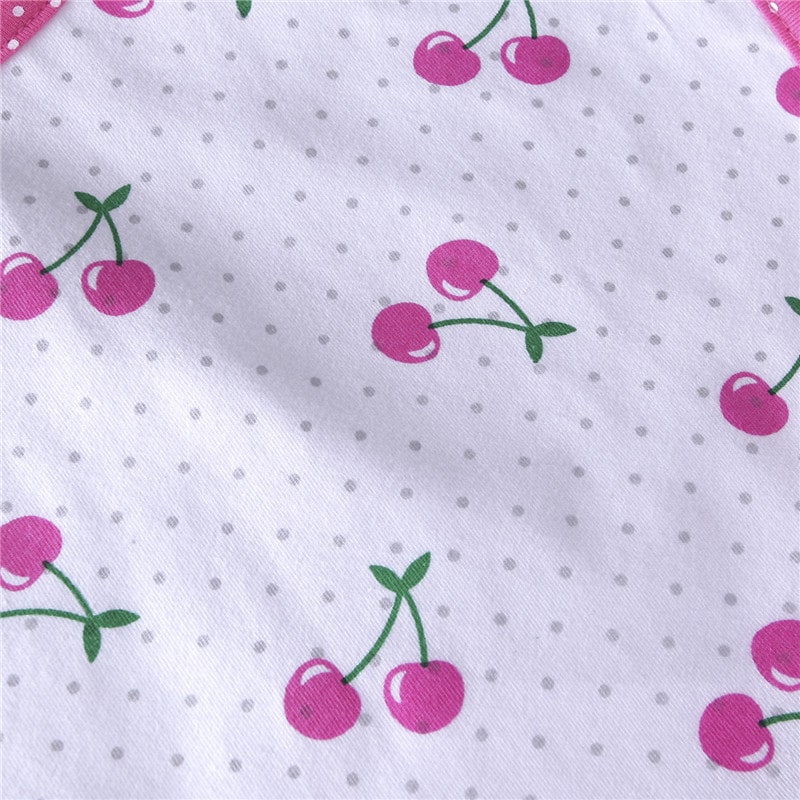 Giraffe&Cherry Bib Set