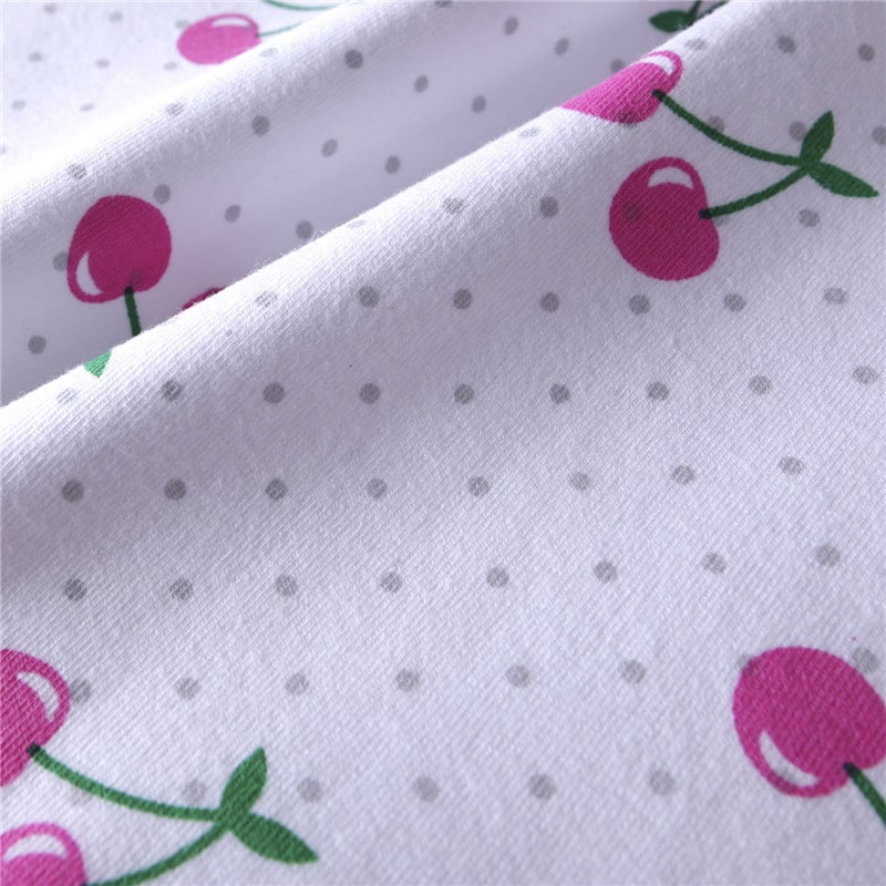 Giraffe&Cherry Bib Set