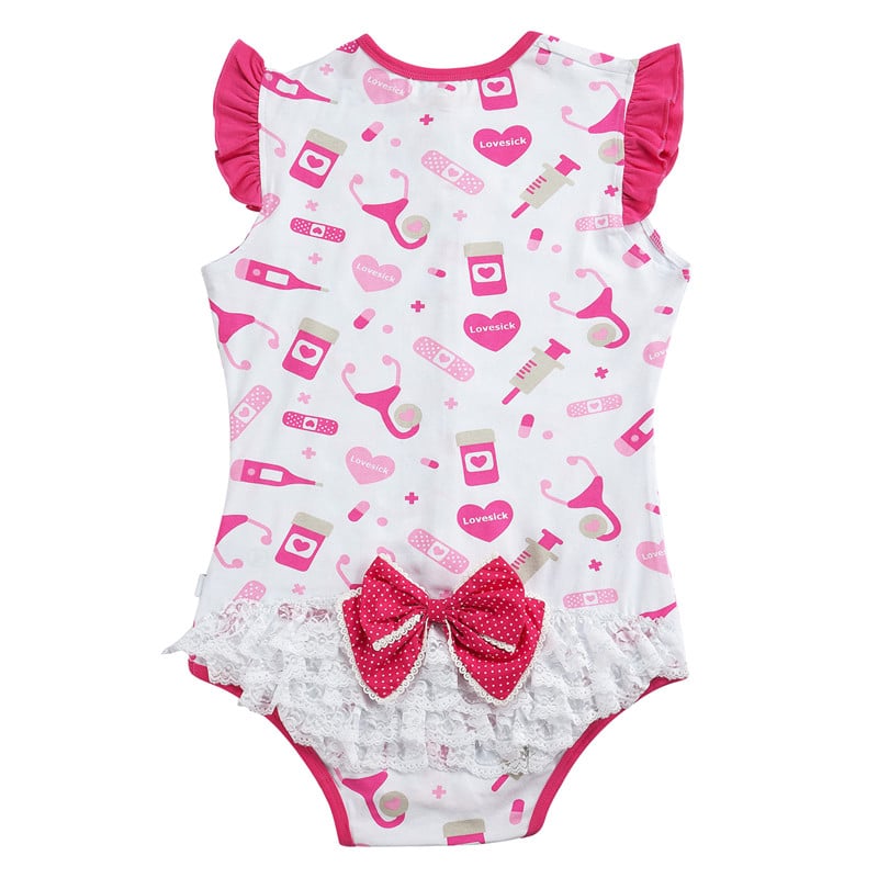 Lovesick Front Snap Onesie Bodysuit