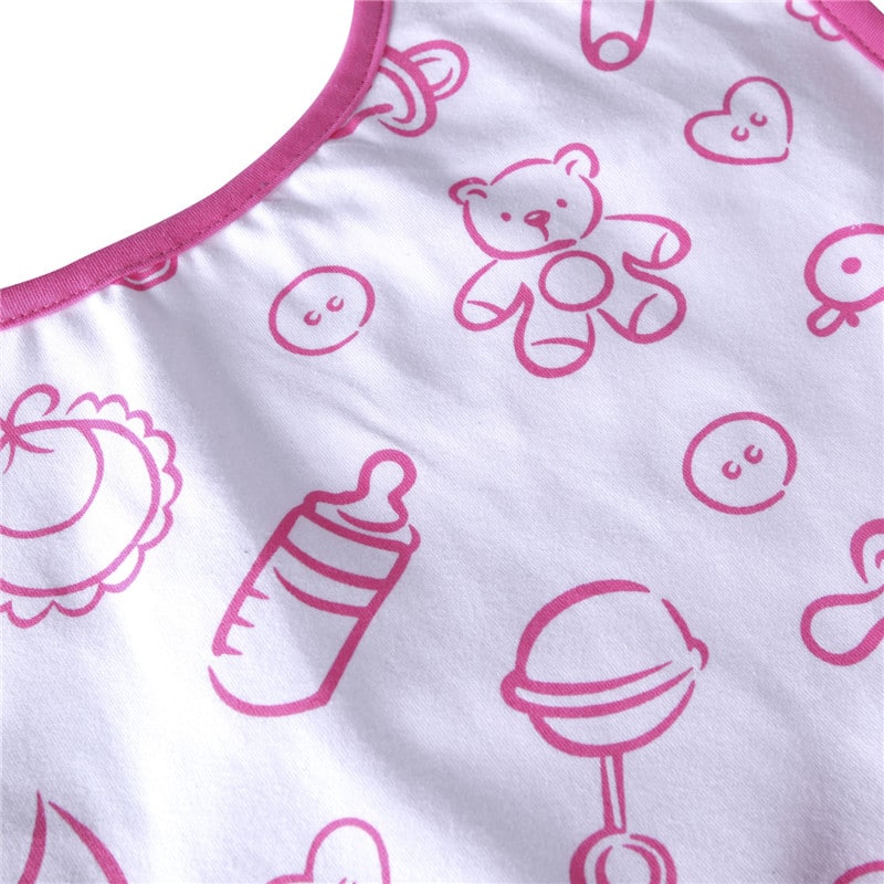 Nursery Pink&Blue Bib Set