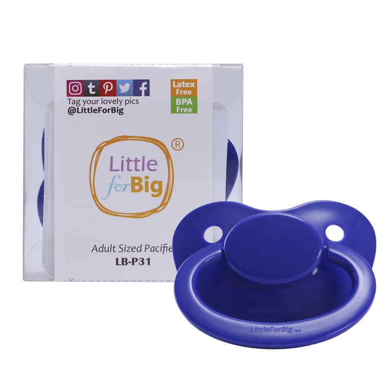 Generation 1 Adult Sized DarkBlue Pacifier