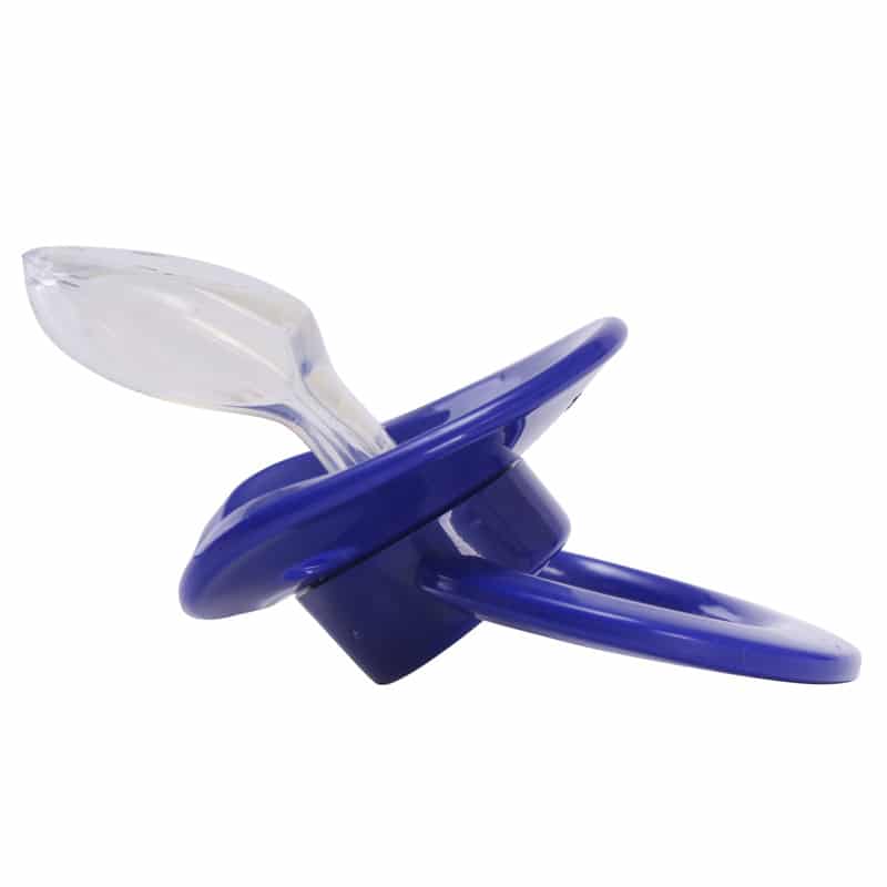 Generation 1 Adult Sized Pacifier 3 Pack-DarkBlue,Yellow,Red