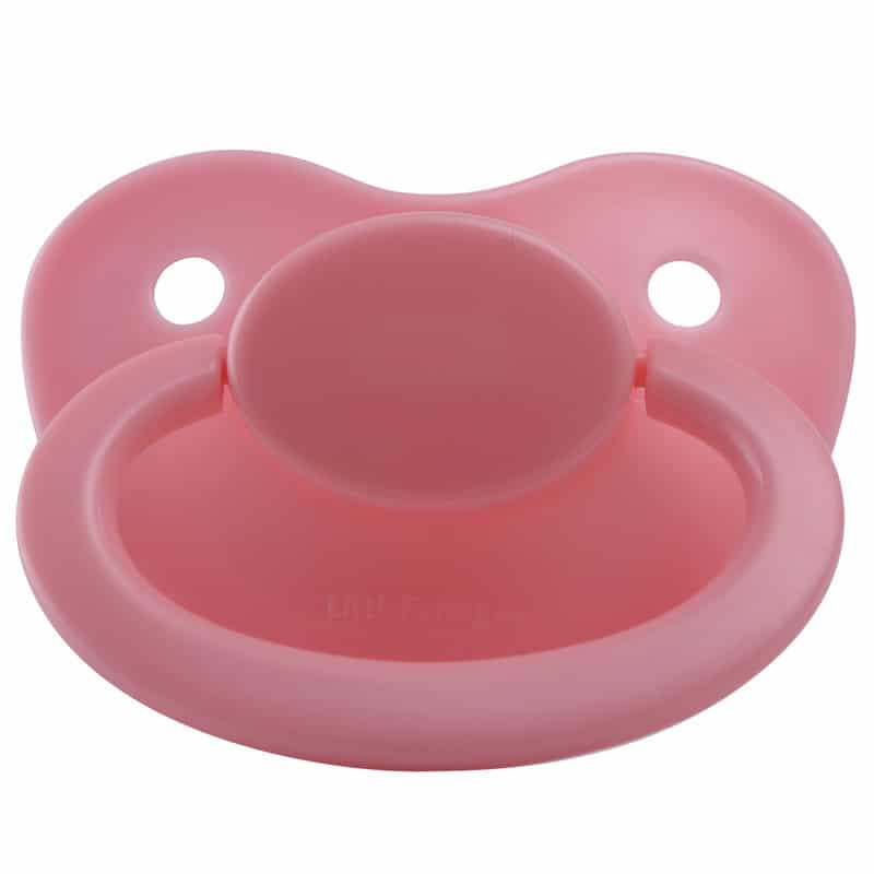 Night glow Adult Pacifier Pink and Purple Set