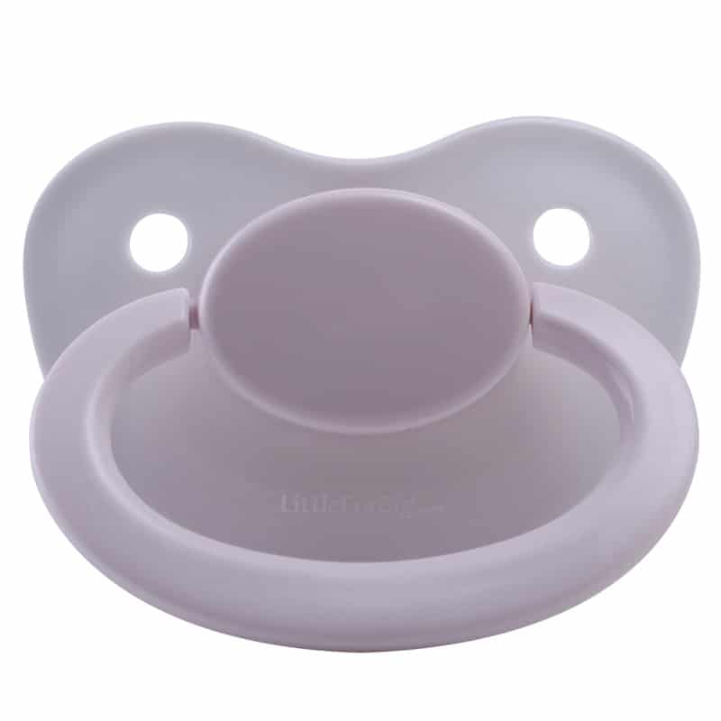 Night glow Adult Pacifier White and Yellow Set