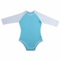 Baseball Reglan Sleeves Blue Onesie Bodysuit