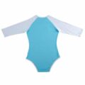 Baseball Reglan Sleeves Blue Onesie Bodysuit