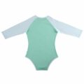 Baseball Reglan Sleeves Green Onesie Bodysuit