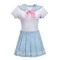 Cosplay Magical Onesie BluePink set