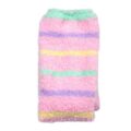 Coral Fleece Thigh High Socks 2 Pack- Ice Cream Set