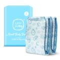 Nursery Blue Printed Adult Baby Diaper 2 Pieces